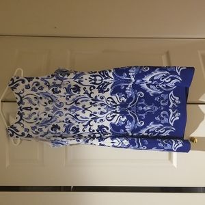 Lauren Ralph Lauren Sleeveless Dress, Size 16. Worn One Time